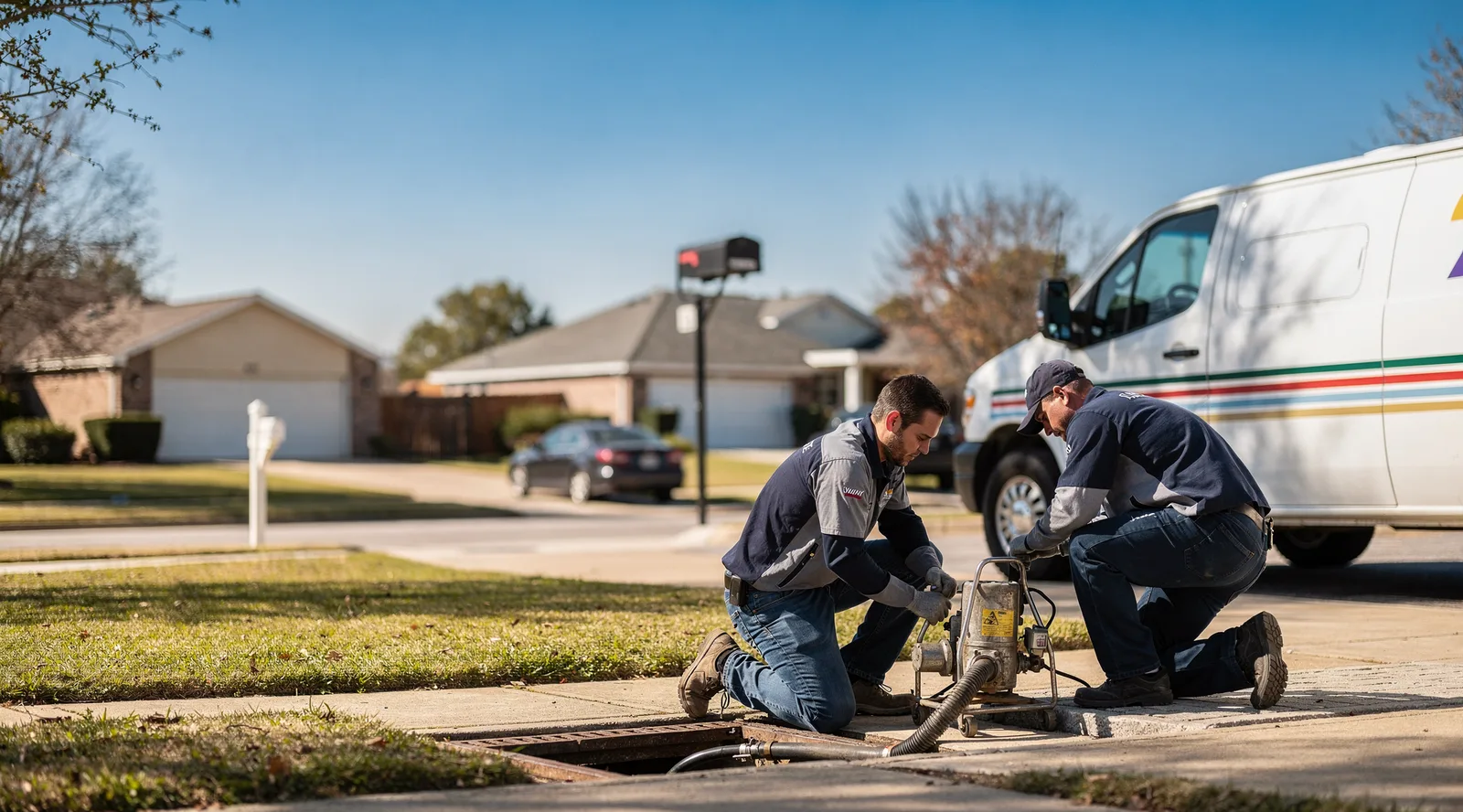 Drain Cleaning in Center Point, TX near me